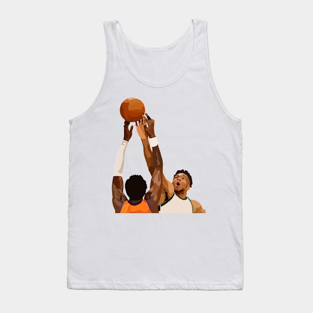 Milwaukee Bucks | NBA Finals Championship Block Tank Top by ActualFactual